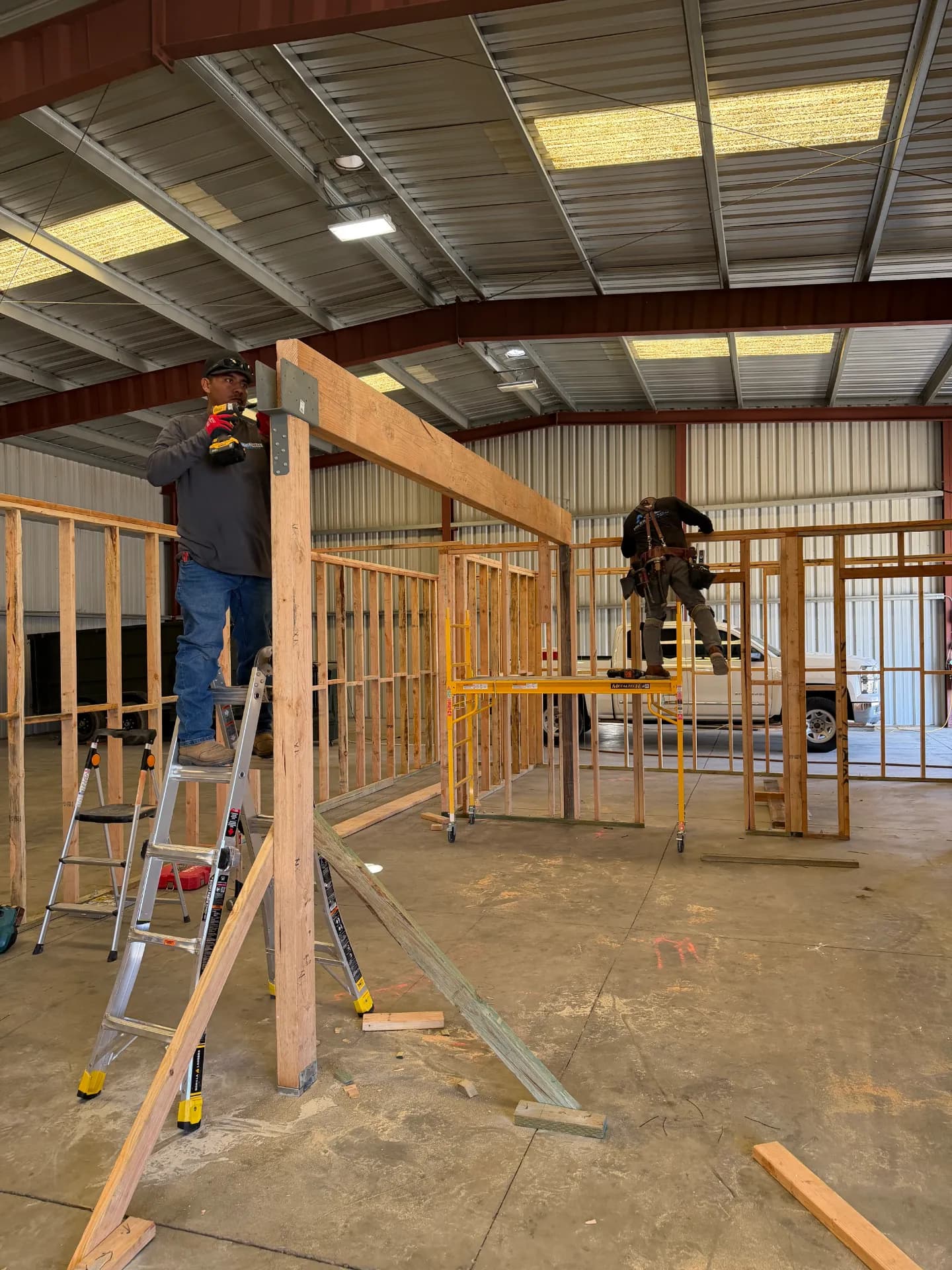 Hero photo. A finished roof or jobsite shot.